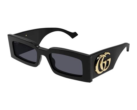 gucci 1425s|Gucci Grey Rectangular Sunglasses GG1425S 001 53 .